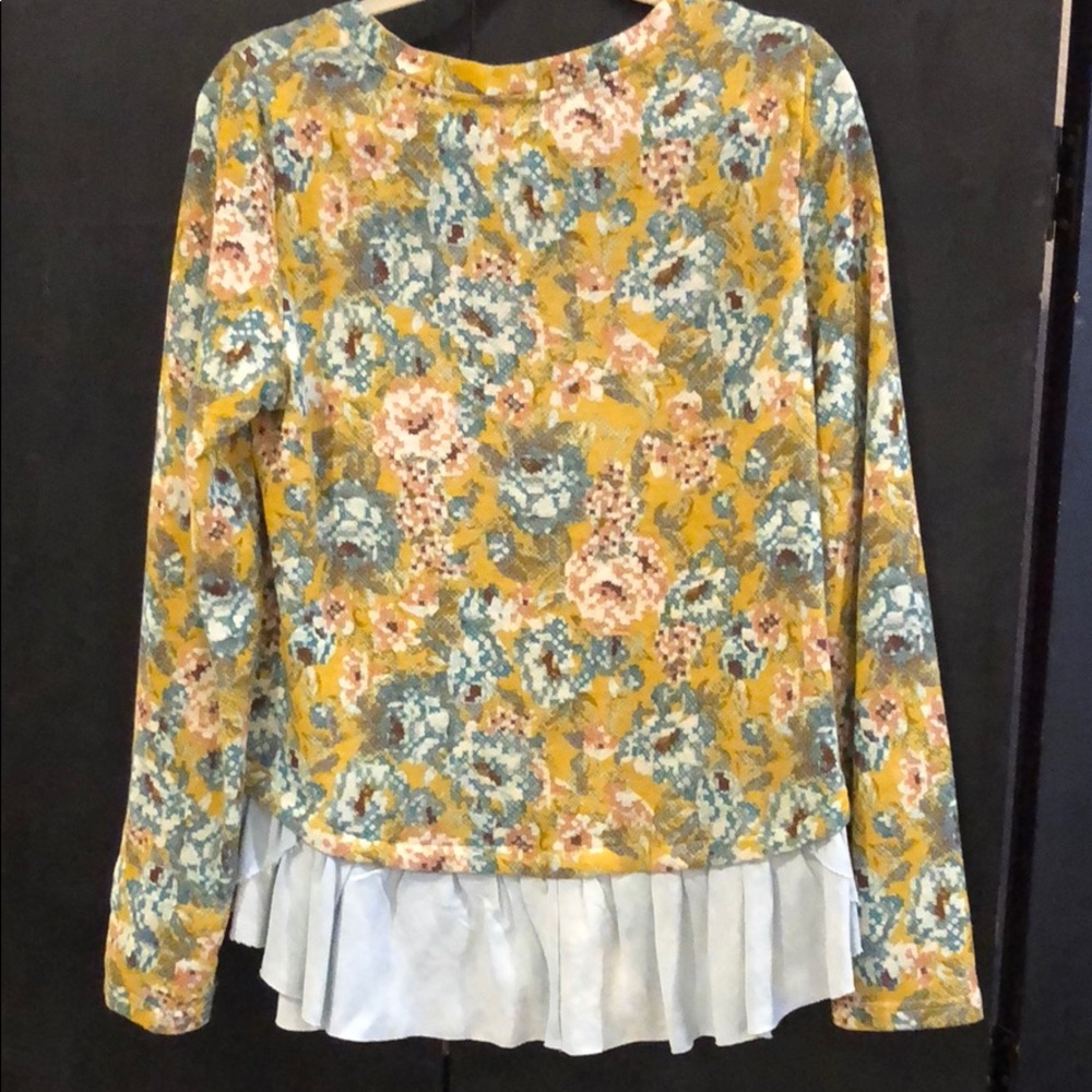 Anthropologie floral top - Picture 4 of 5